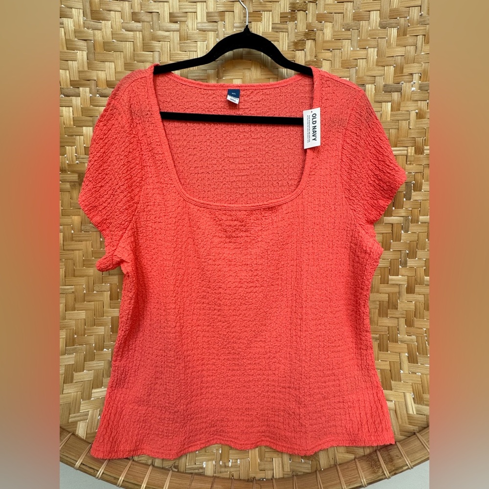 NWT - OLD NAVY Fitted Square-Neck T-Shirt